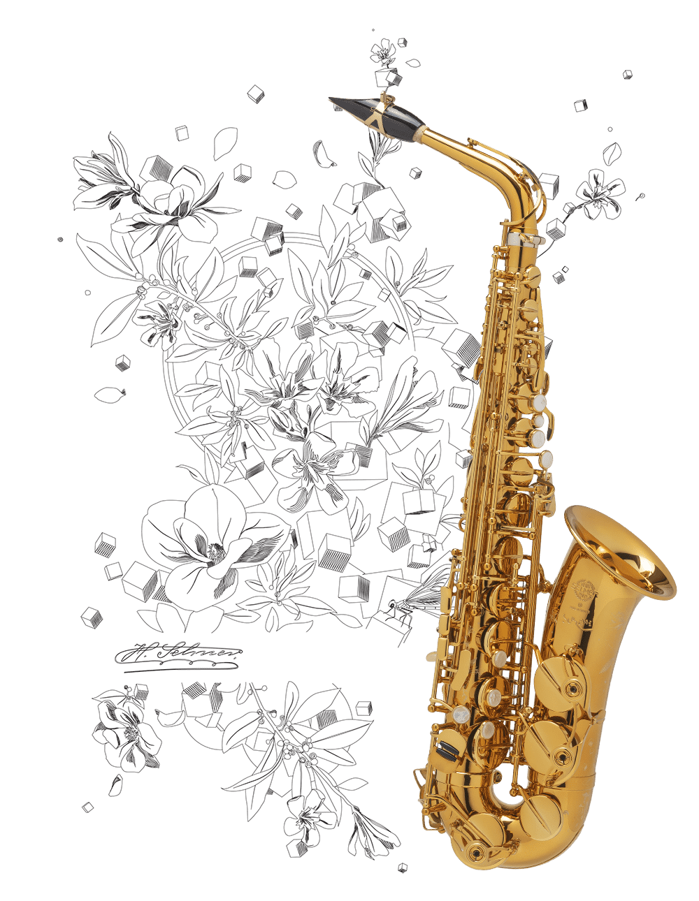 塞爾瑪至尊supreme薩克斯刻花 塞爾瑪至尊supreme薩克斯刻花